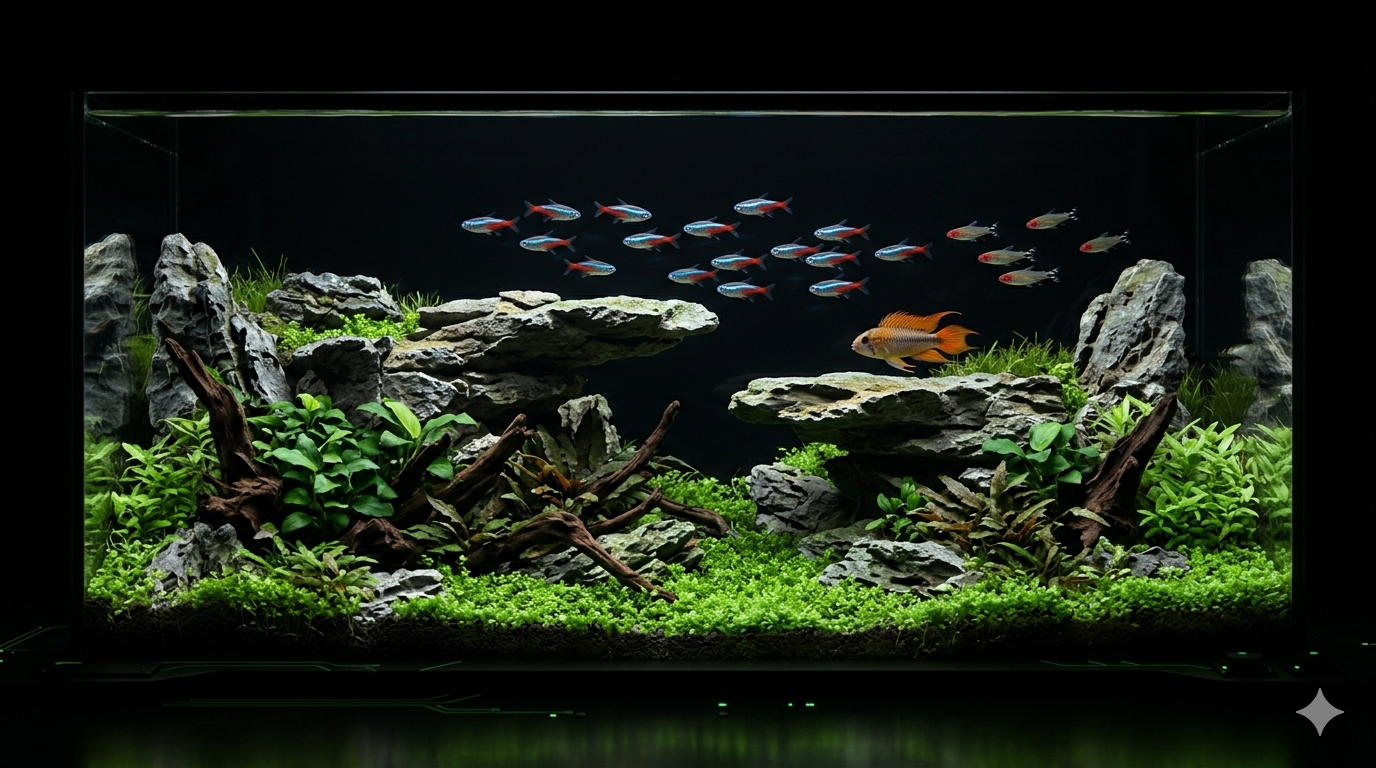 Aquascape root texture