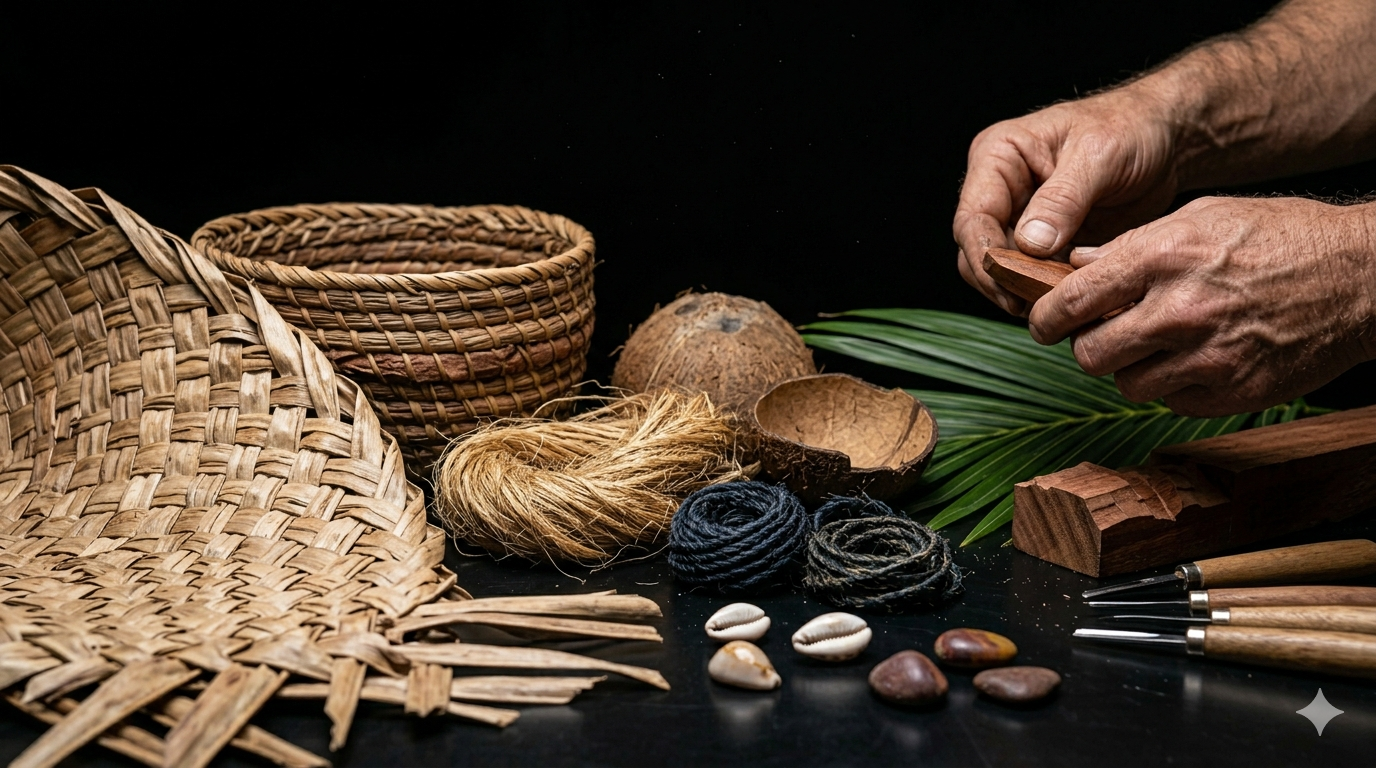 Tropical natural export materials